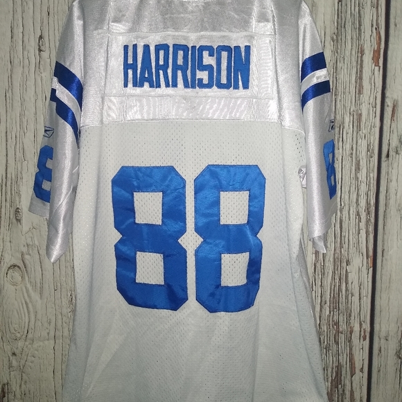 Authentic Marvin Harrison #88 Indianapolis Colts Super Bowl XLI Reebok Jersey - Picture 1 of 4